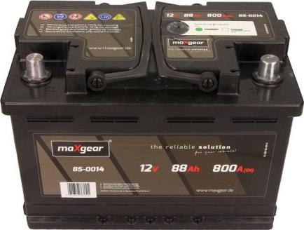 Maxgear 85-0014 - Batterie de démarrage parts5.com