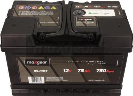 Maxgear 85-0013 - Batterie de démarrage parts5.com