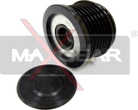 Maxgear 30-0089 - Koło pasowe, alternator parts5.com