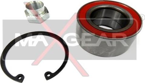 Maxgear 33-0143 - Wheel hub, bearing Kit parts5.com