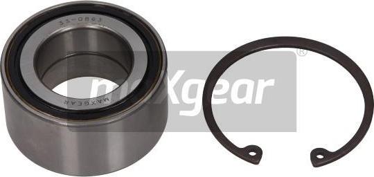 Maxgear 33-0863 - Kit de roulements de roue parts5.com