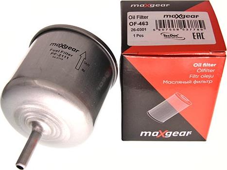 Maxgear 26-0049 - Yakıt filtresi parts5.com