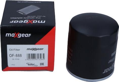 Maxgear 26-1516 - Маслен филтър parts5.com