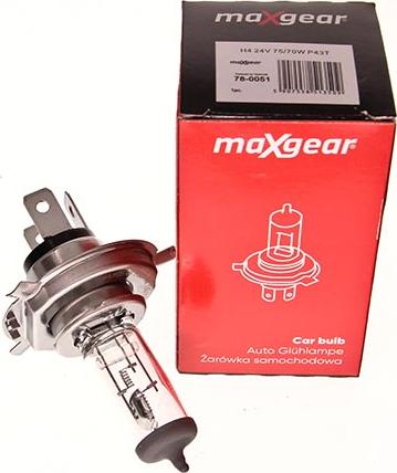 Maxgear 78-0051 - Ampoule, projecteur principal parts5.com