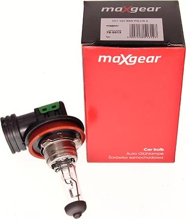 Maxgear 78-0013 - Hõõgpirn, esituli parts5.com