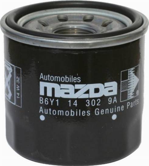 MAZDA B 6Y1-14302-9A - Φίλτρο λαδιού parts5.com