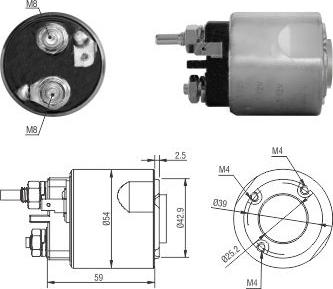 Meat & Doria 46310 - Μαγνητικός διακόπτης, μίζα parts5.com