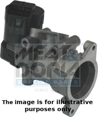 Meat & Doria 88117E - AGR-szelep parts5.com