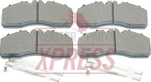 Meritor MDP5099 - Kit de plaquettes de frein, frein à disque parts5.com