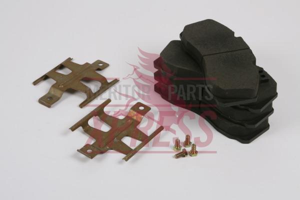 Meritor MDP5073 - Fékbetétkészlet, tárcsafék parts5.com