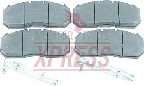 Meritor MDP3122 - Set placute frana,frana disc parts5.com