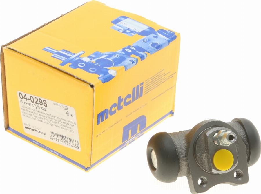 Metelli 04-0298 - Cilindro de freno de rueda parts5.com