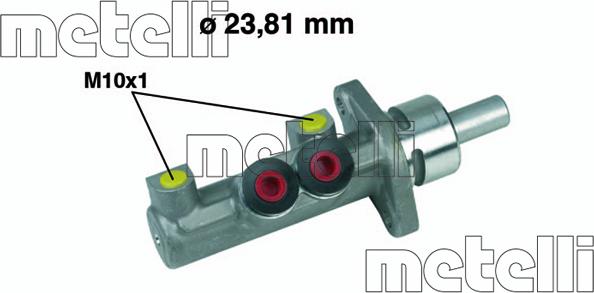 Metelli 05-0412 - Főfékhenger parts5.com