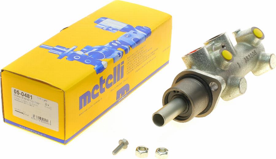 Metelli 05-0481 - Hlavný brzdový válec parts5.com