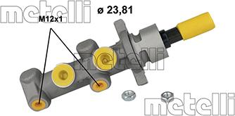 Metelli 05-0426 - Főfékhenger parts5.com