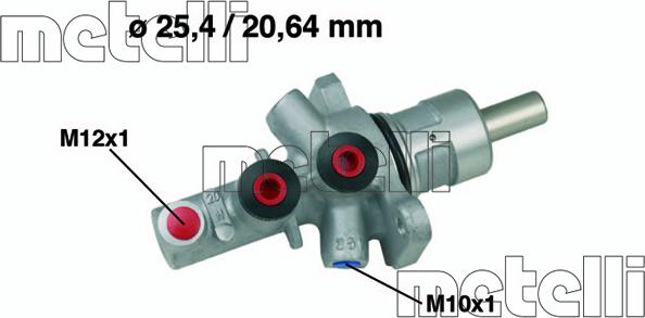 Metelli 05-0561 - Brake Master Cylinder parts5.com