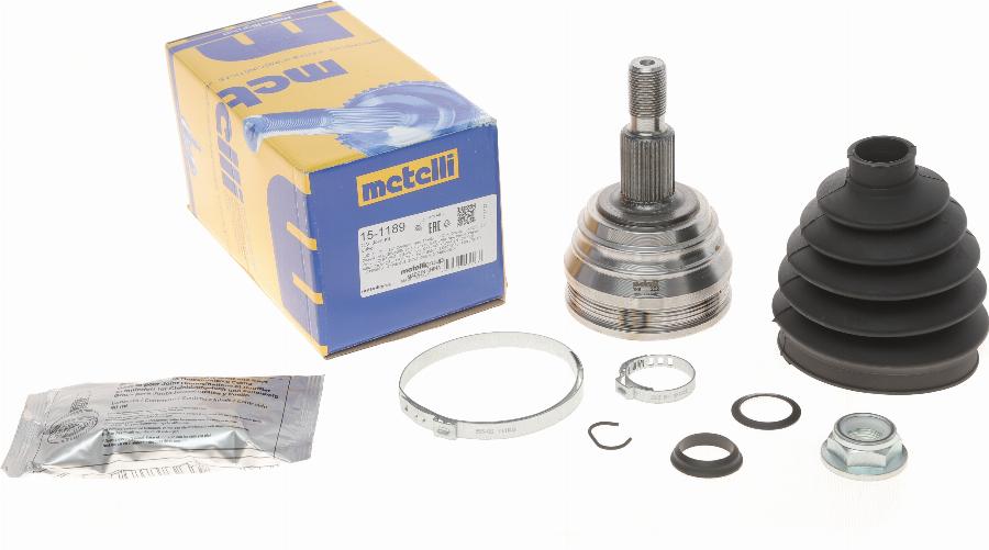 Metelli 15-1189 - Joint Kit, drive shaft parts5.com