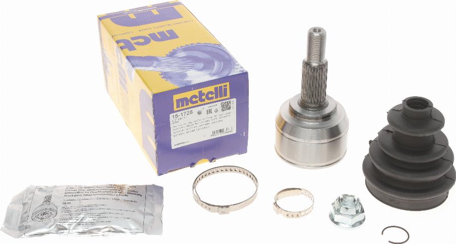 Metelli 15-1728 - Zgibni lezaj, pogonska gred parts5.com