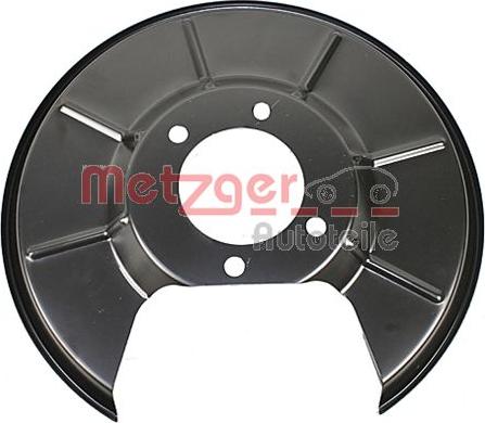 Metzger 6115261 - Zascitna plocevina (proti skropljenju), zavorni kolut parts5.com