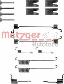 Metzger 105-0731 - Accessory Kit, brake shoes parts5.com