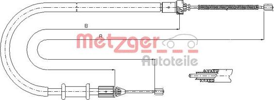 Metzger 11.6676 - Tross,seisupidur parts5.com