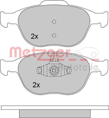 Ferodo FCP1568R - Juego de pastillas de freno parts5.com