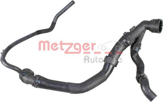 Metzger 2420870 - Tubería de radiador parts5.com