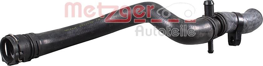Metzger 2421696 - Tubería de radiador parts5.com