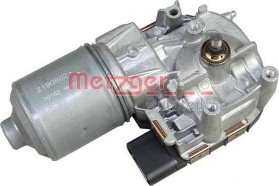 Metzger 2190802 - Silnik wycieraczek parts5.com