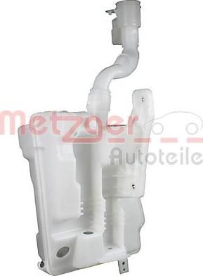 Metzger 2140342 - Depósito del agua de lavado, lavado de parabrisas parts5.com