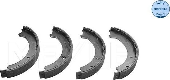 Meyle 514 042 0002 - Brake Shoe Set, parking brake parts5.com