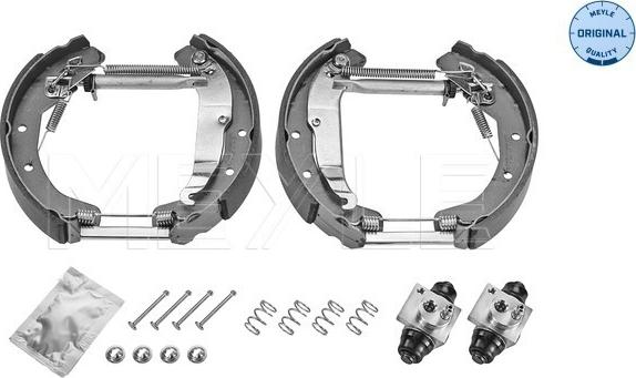 Meyle 614 533 0012 - Juego de zapatas de frenos parts5.com