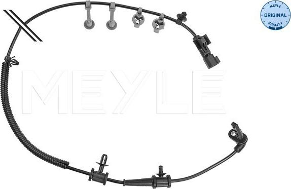 Meyle 614 800 0030 - Sensor, revoluciones de la rueda parts5.com