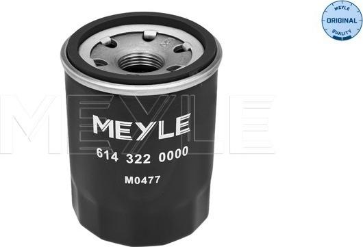 Meyle 614 322 0000 - Õlifilter parts5.com