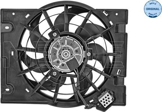 Meyle 614 236 0012 - Ventilátor chladenia motora parts5.com