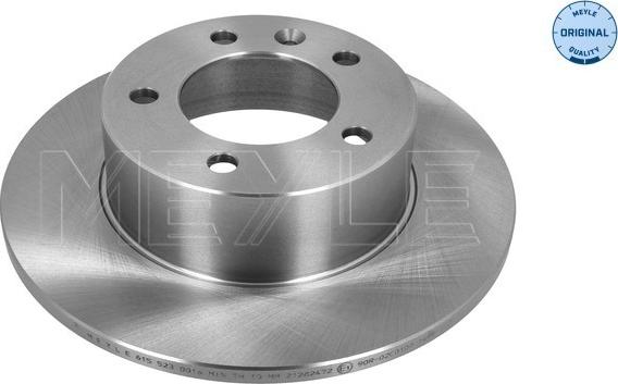 Meyle 615 523 0016 - Disc frana parts5.com