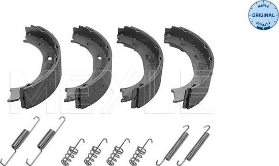 Meyle 014 042 0502/S - Komplet kočionih papuča, ručna kočnica parts5.com