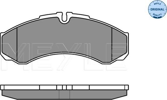 Meyle 025 291 2117 - Brake Pad Set, disc brake parts5.com