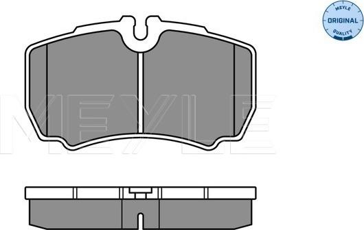 Meyle 025 291 2320 - Brake Pad Set, disc brake parts5.com