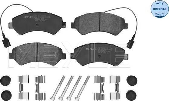 Meyle 025 244 6619/W1 - Set placute frana,frana disc parts5.com