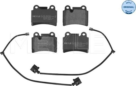 Meyle 025 240 9717 - Brake Pad Set, disc brake parts5.com