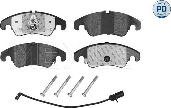 Meyle 025 247 4319/PD - Set placute frana,frana disc parts5.com