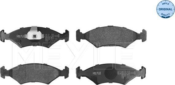 Meyle 025 207 5318 - Set placute frana,frana disc parts5.com