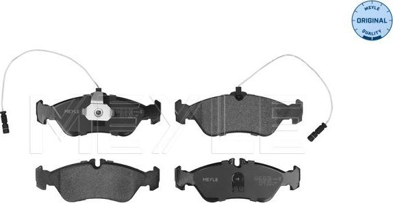 Meyle 025 215 9218 - Komplet kočnih obloga, disk kočnica parts5.com