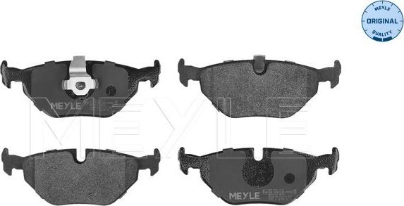 Meyle 025 216 9117 - Set placute frana,frana disc parts5.com