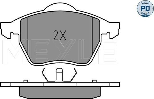 Meyle 025 216 2419/PD - Jarrupala, levyjarru parts5.com