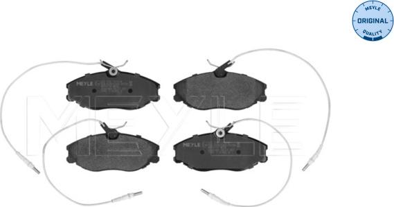 Meyle 025 216 7419/W - Set placute frana,frana disc parts5.com