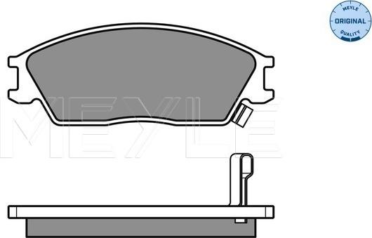 Meyle 025 210 1214/W - Set placute frana,frana disc parts5.com