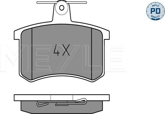 Meyle 025 211 4416/PD - Jarrupala, levyjarru parts5.com