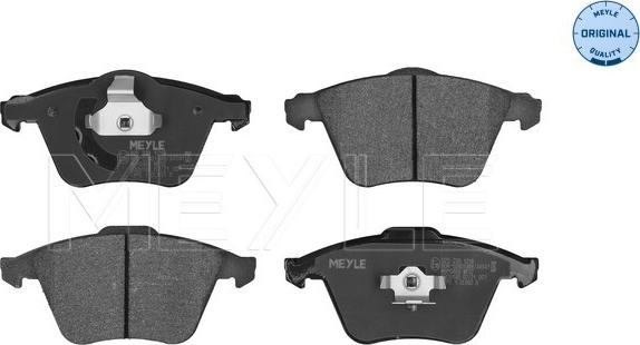 Meyle 025 239 1218 - Brake Pad Set, disc brake parts5.com